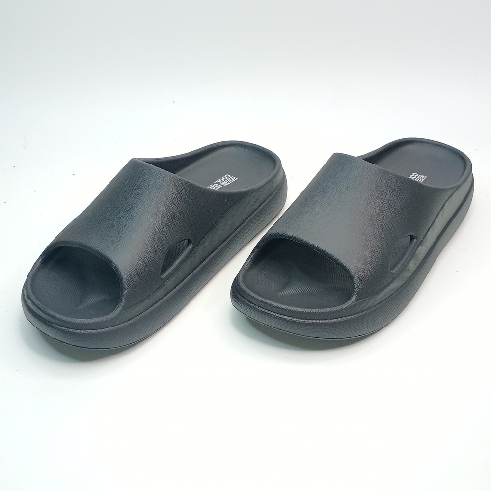 32 Degrees Cool Cushion Slides Women Size 9-10 Large Black‎ EVA Foam